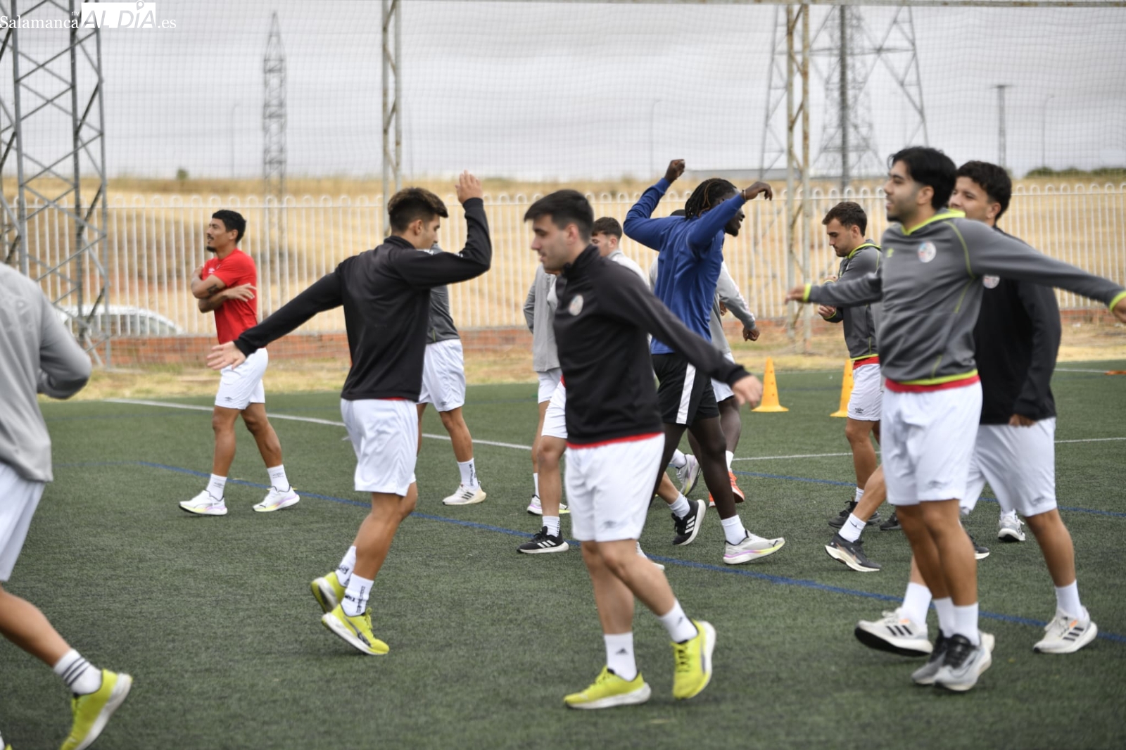 FOTOS | Servetti no completa un entrenamiento del Salamanca UDS con Dani Hernández y Murua junto al grupo... pero sin Davo y Hugo Marcos