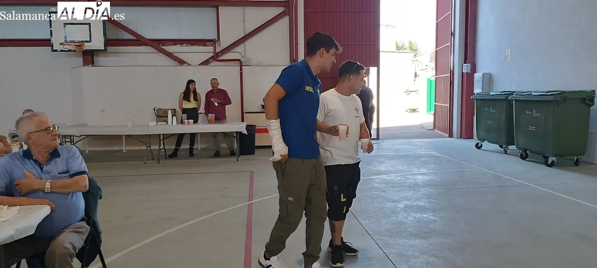 En Barruecopardo cogen fuerzas con una gran paella 
