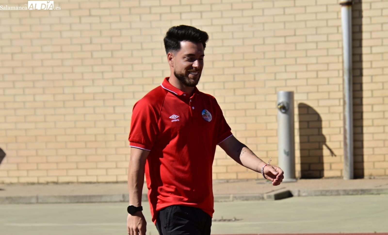 Jorge García dice que nunca ha dudado de Servetti ni de nadie y ve una respuesta positiva de la afición del Salamanca UDS ante las dudas de si acudiría