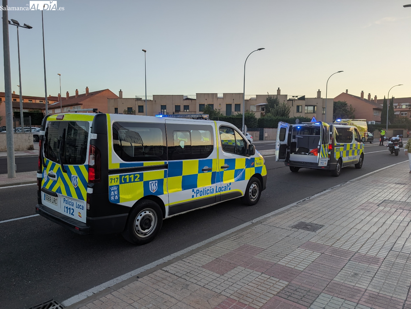 Atropello en Salamanca: tres heridos, un niño de 2 años