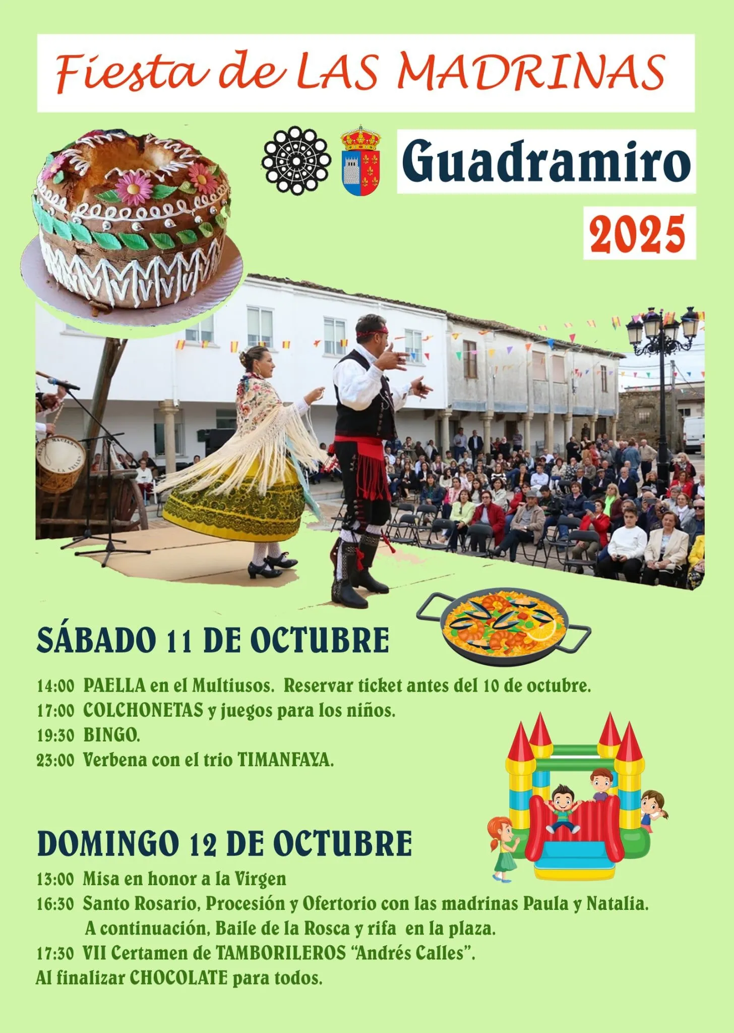 Foto 2 - Guadramiro se prepara para honrar a sus madrinas con un completo programa festivo