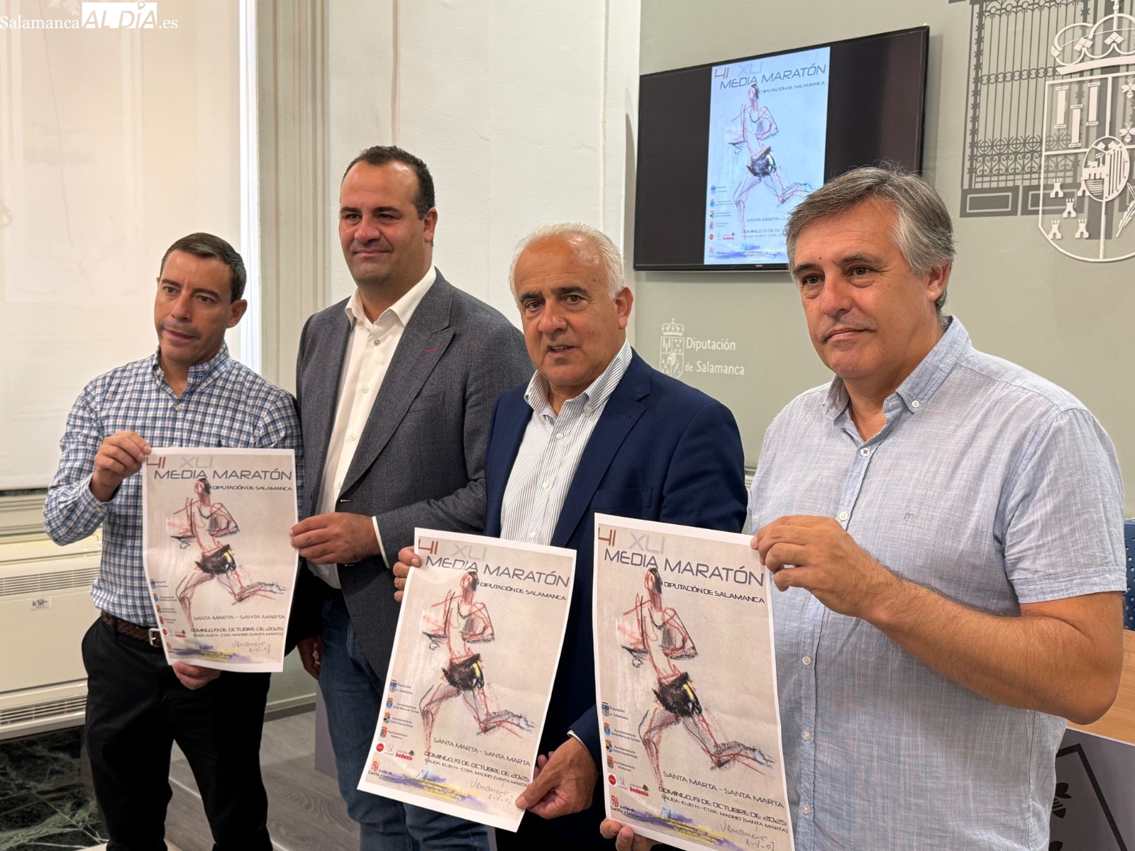 La Media Maratón de la Diputación de Salamanca busca nuevos récords con un premio de 300 euros y 1.200 dorsales gratuitos