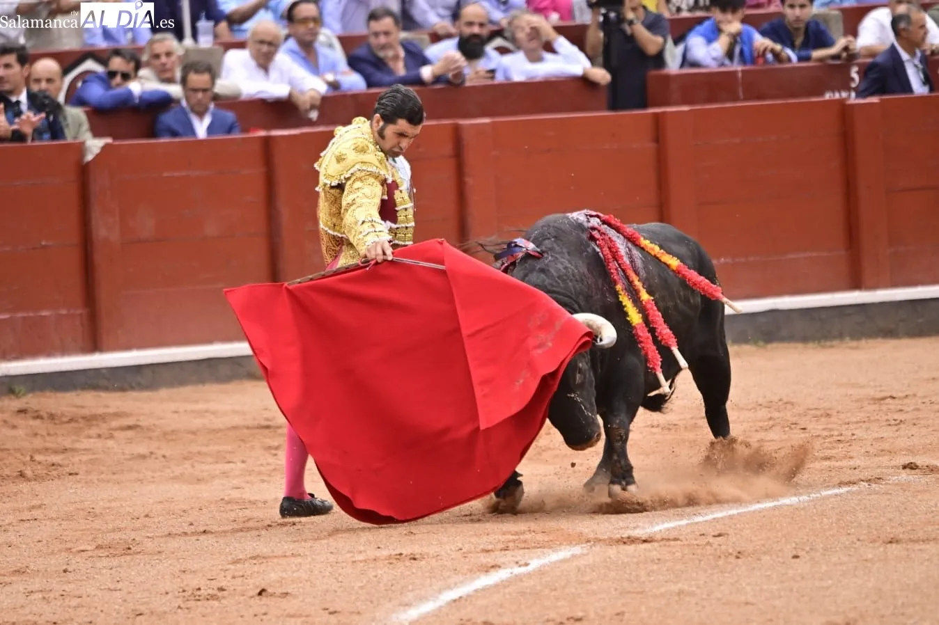Ismael Martín y Marco Pérez triunfan bajo la lluvia, en la cuarta de abono en La Glorieta | FOTOS: SALAMANCArtv AL DÍA