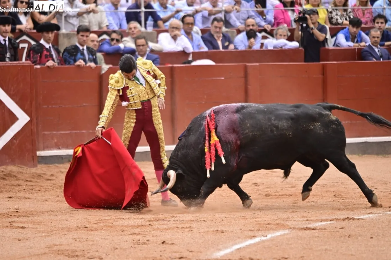 Ismael Martín y Marco Pérez triunfan bajo la lluvia, en la cuarta de abono en La Glorieta | FOTOS: SALAMANCArtv AL DÍA