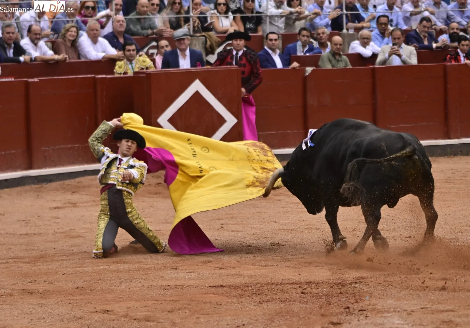 Ismael Martín y Marco Pérez triunfan bajo la lluvia, en la cuarta de abono en La Glorieta | FOTOS: SALAMANCArtv AL DÍA