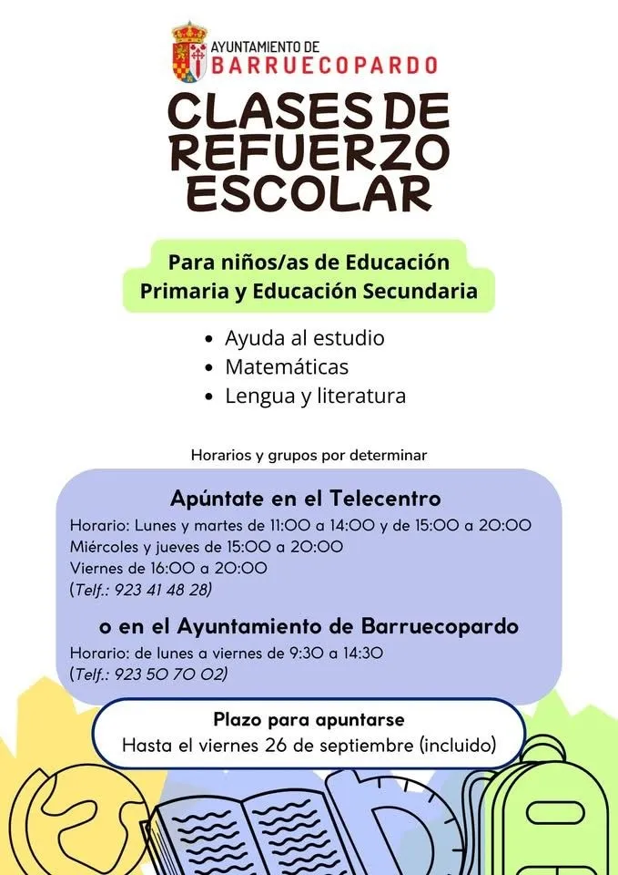 Foto 5 - Deporte, inform&aacute;tica y arte: Barruecopardo abre la inscripci&oacute;n a sus talleres para dinamizar el municipio