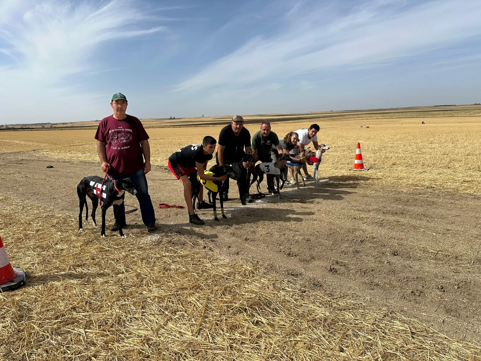 Gran éxito de participación en la II Carrera de Galgos “Ciudad de Peñaranda”