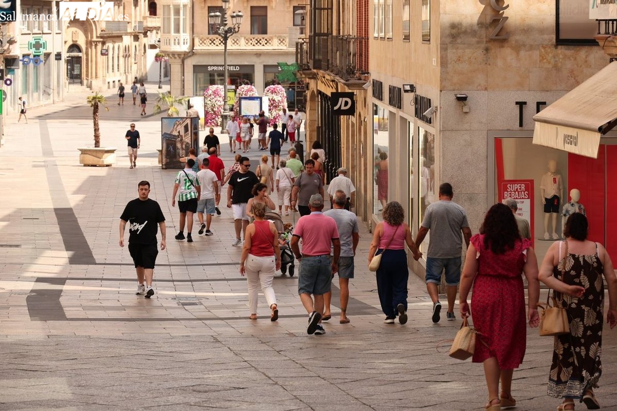 Alerta amarilla en Salamanca por calor de hasta 36 grados