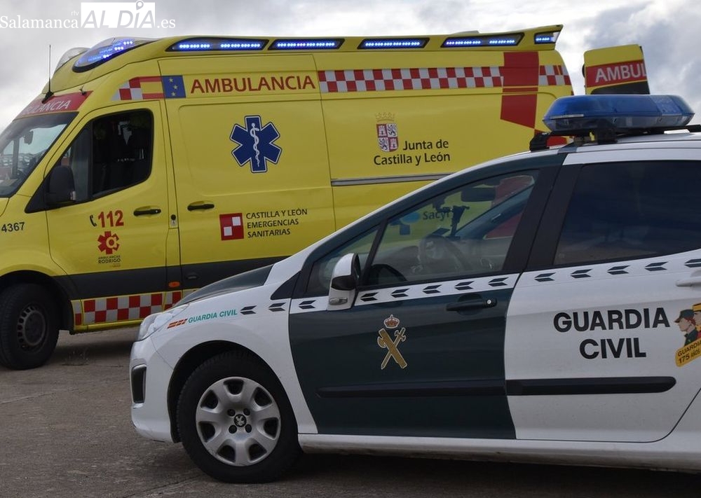 Accidente en la A-62 en Moriscos: una mujer herida leve