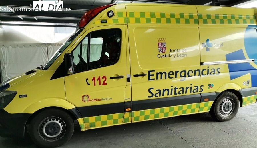 Accidente en la CL-517: atendidas dos personas tras chocar