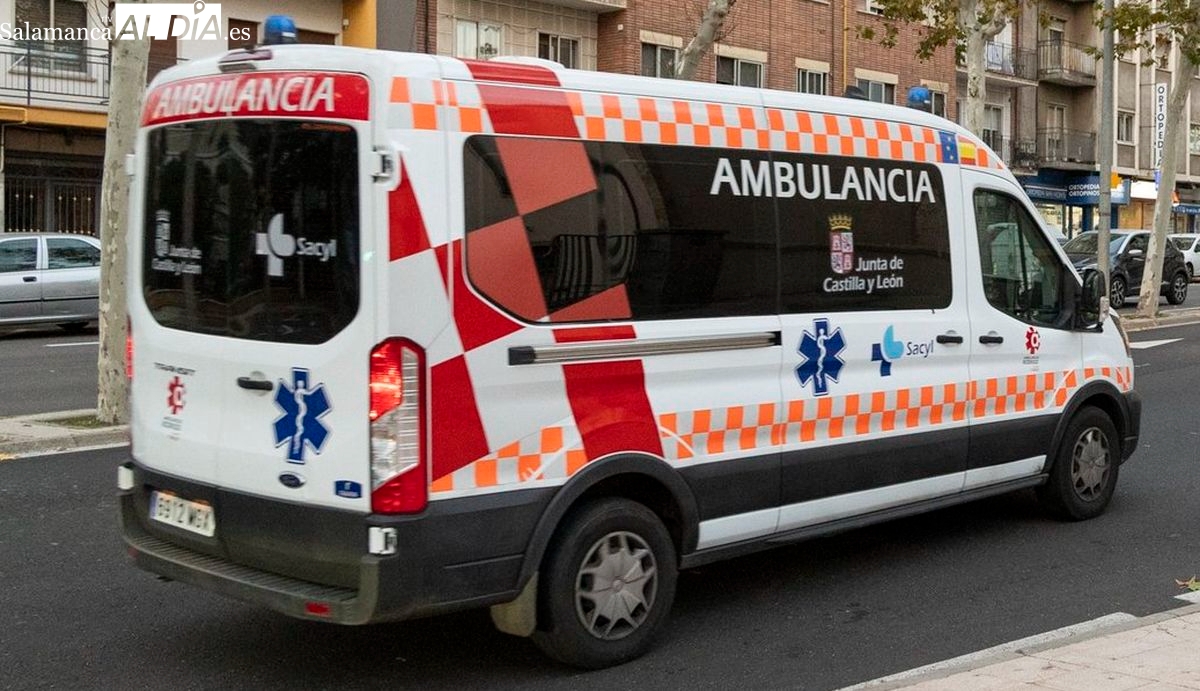 Dos heridos en sendos accidentes de tráfico en Salamanca capital
