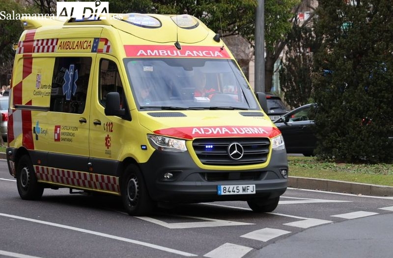 Salida de vía en la A-66 en Béjar: atendida una mujer