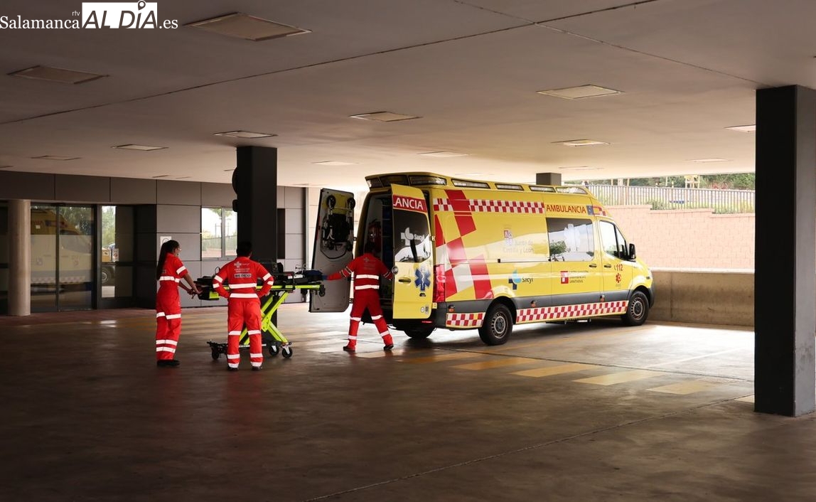 Herido un joven en patinete en la Plaza de España Salamanca