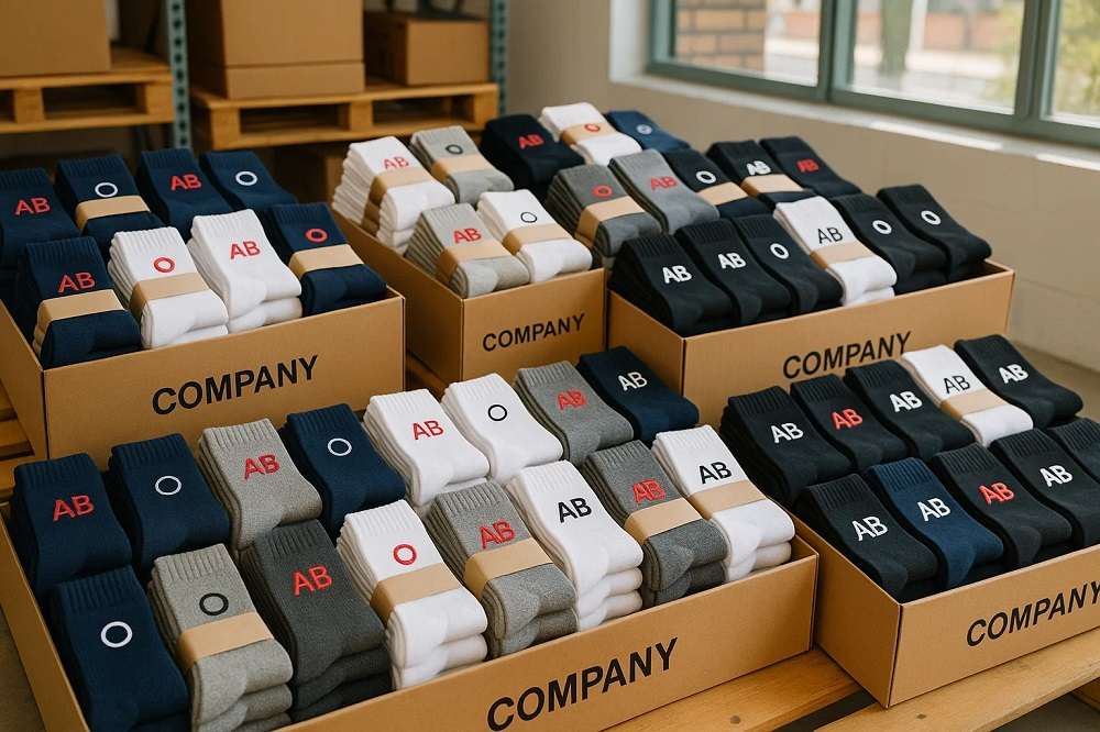 Beneficios de usar calcetines personalizados en tu merchandising