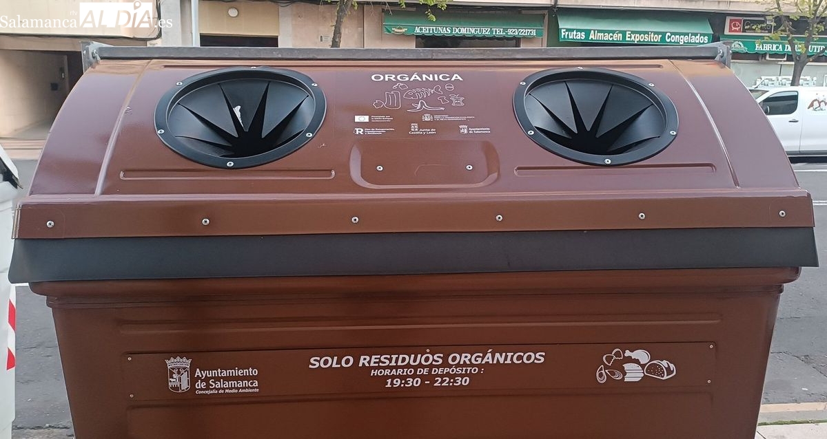 Contenedores marrones en Salamanca: campaña informativa con regalos