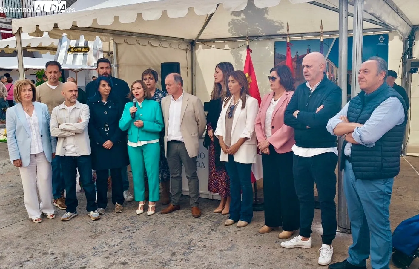 Foto 3 - La III Feria Agroalimentaria de Pe&ntilde;aranda arranca con r&eacute;cord de expositores y una defensa cerrada del producto local
