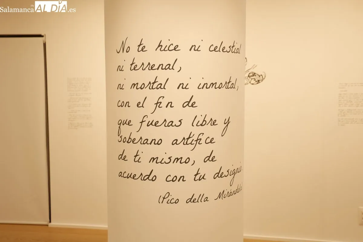 La Universidad de Salamanca rinde homenaje a la escritora Carmen Martín Gaite con la exposición 'Caperucita en Manhattan y otros cuentos', en el Centro Internacional del Español. Foto de David Sañudo