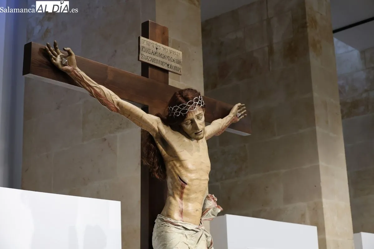 La Torre de los Anaya de Salamanca acoge una exposición gratuita para conmemorar el V centenario del Cristo de la Agonía Redentora. Foto de David Sañudo