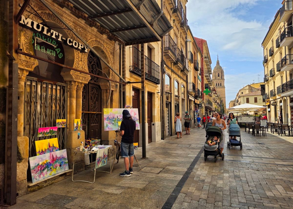 Rúa Mayor de Salamanca