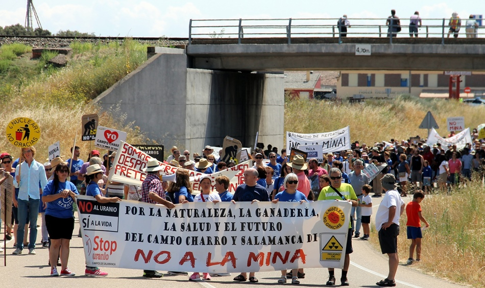 Stop Uranio convoca protesta contra Berkeley en Retortillo