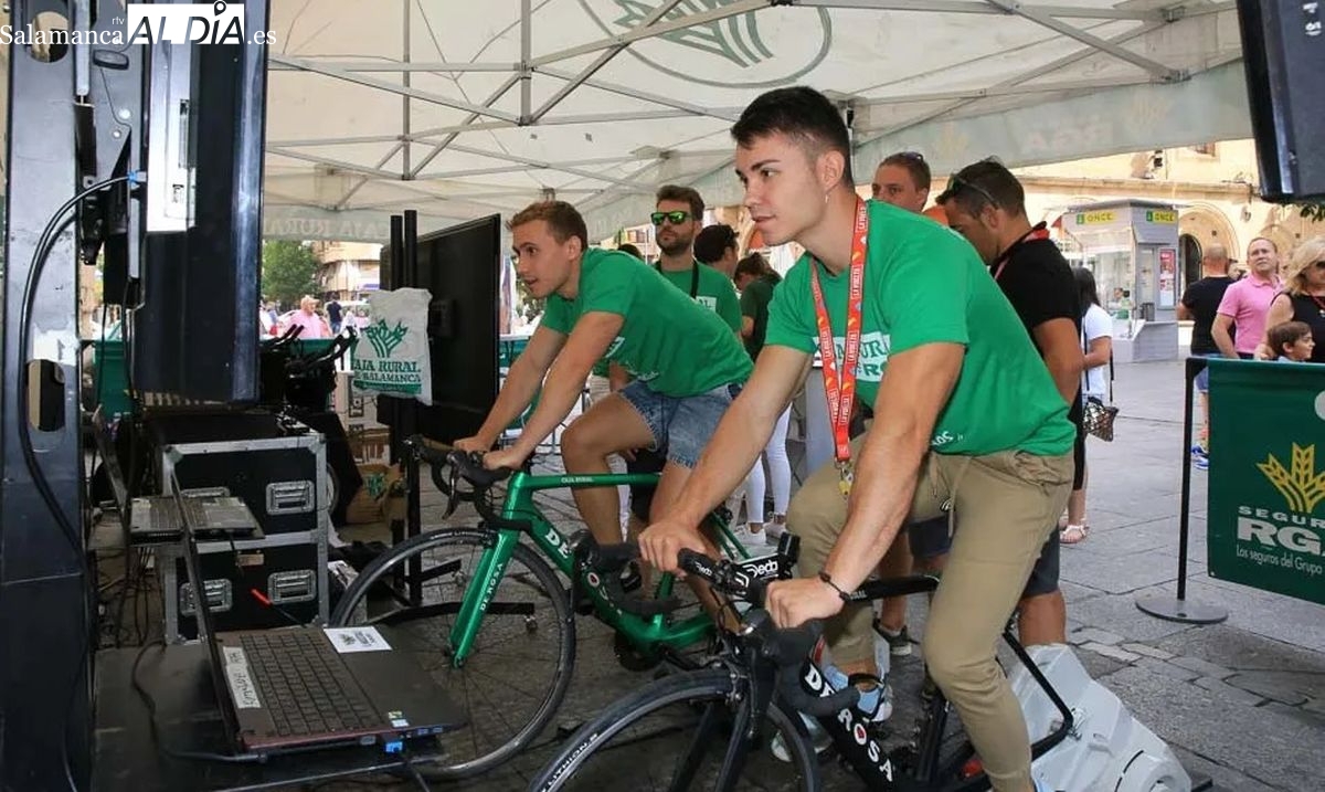 Pedaladas solidarias en Guijuelo: Caja Rural donará 2€ a la AECC