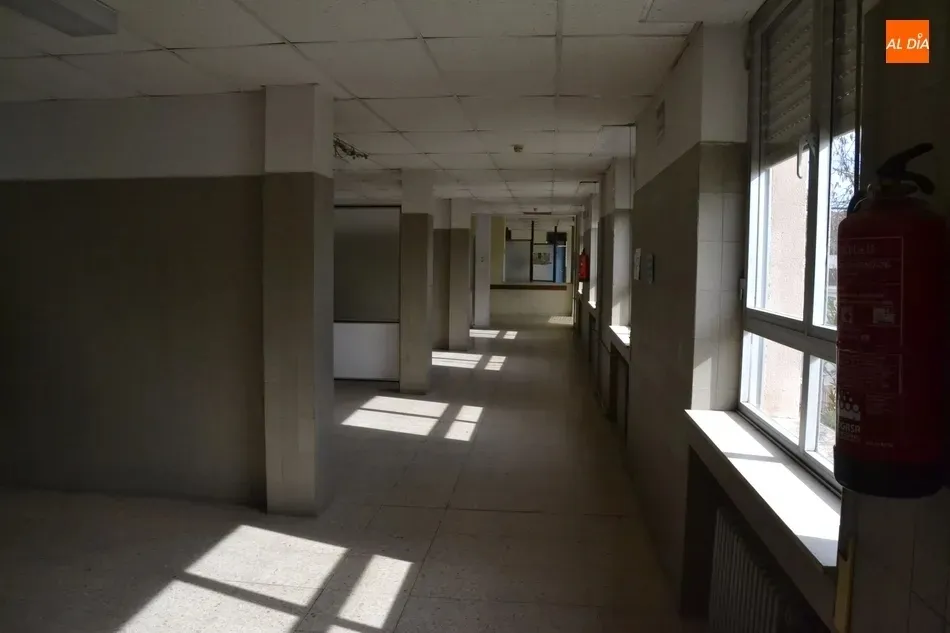 Imágenes del interior del Centro de Salud, que será totalmente reformado