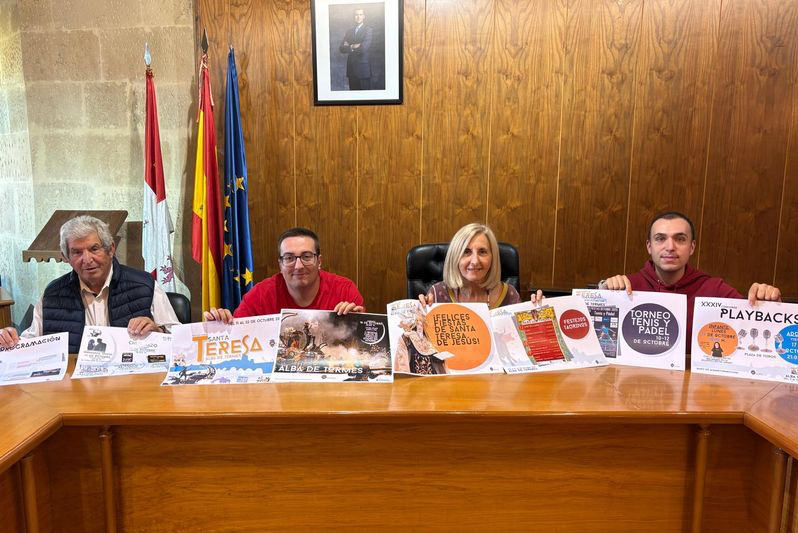 Fiestas Santa Teresa Alba de Tormes 2025: programa completo