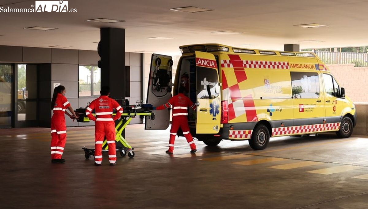 Herido un menor en un accidente con un autobús en Salamanca