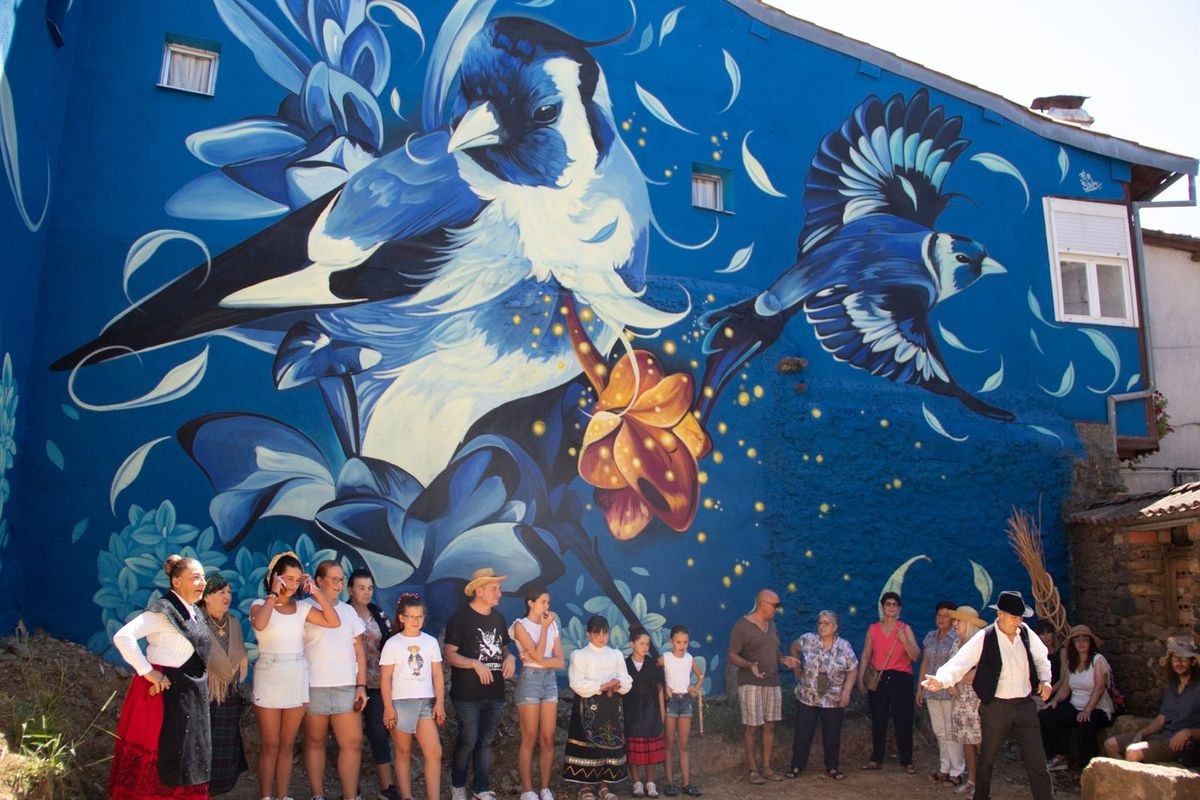 Murales de Garcibuey compiten por ser los mejores del mundo