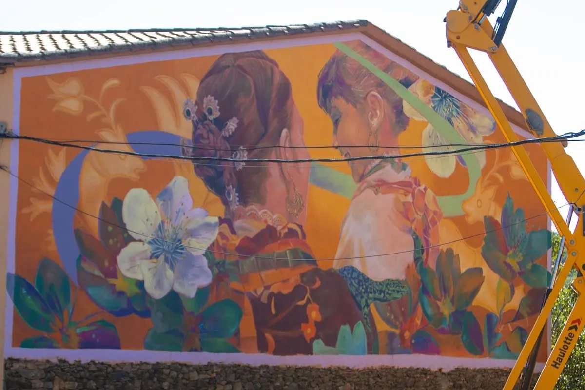 Foto 6 - Garcibuey vuelve a la &eacute;lite mundial del arte urbano: cuatro de sus murales compiten por ser el mejor del mundo (Fotos)