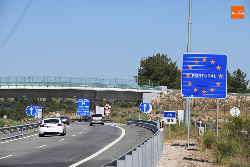 331.268 vehículos pasaron a Portugal por Fuentes de Oñoro en julio y agosto, 31.171 más que en 2024