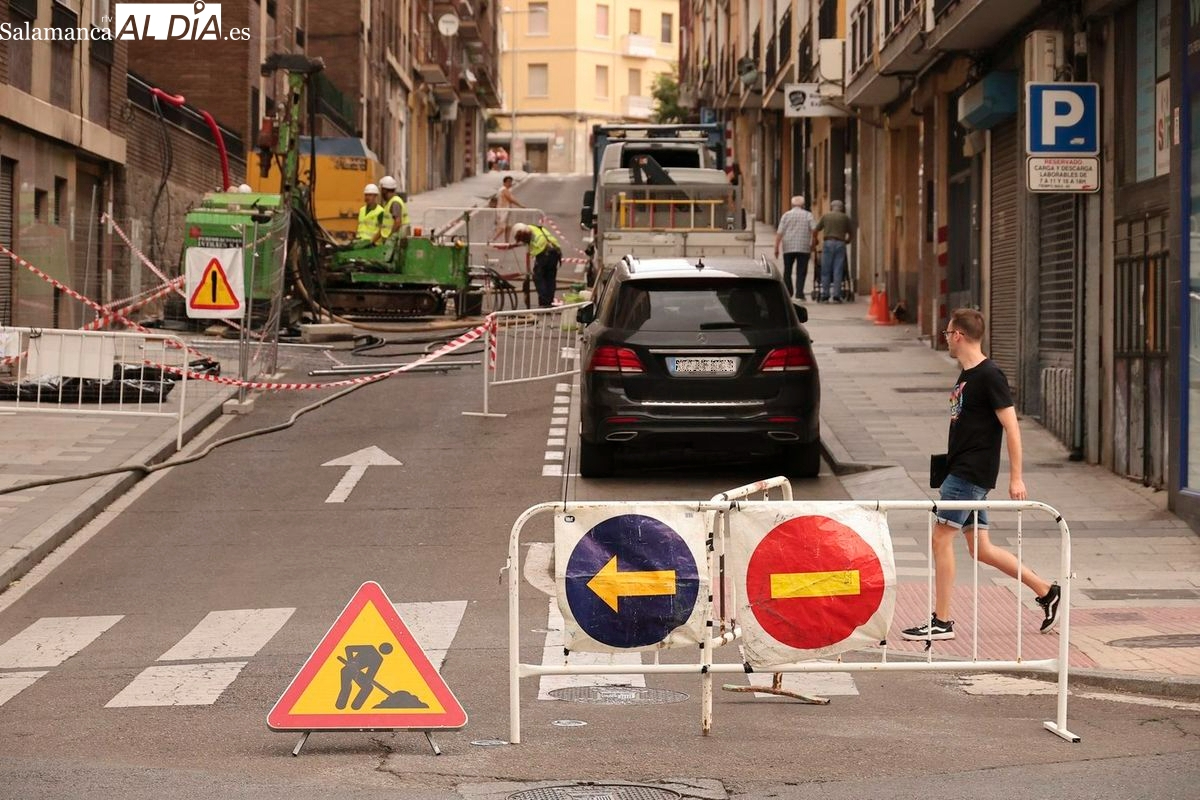 Cortes y desvíos de tráfico previstos para este lunes en Salamanca 
