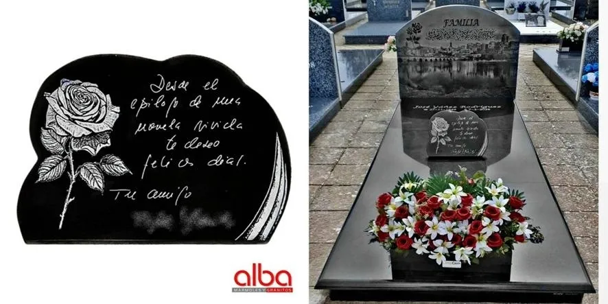Foto 3 - C&oacute;mo inmortalizar un recuerdo para siempre: M&aacute;rmoles Alba y su proceso de grabado personalizado