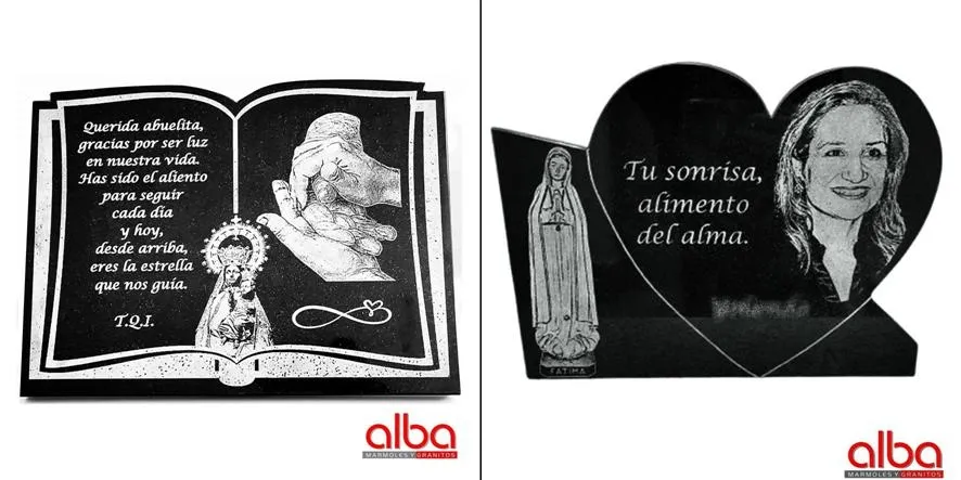 Foto 2 - C&oacute;mo inmortalizar un recuerdo para siempre: M&aacute;rmoles Alba y su proceso de grabado personalizado