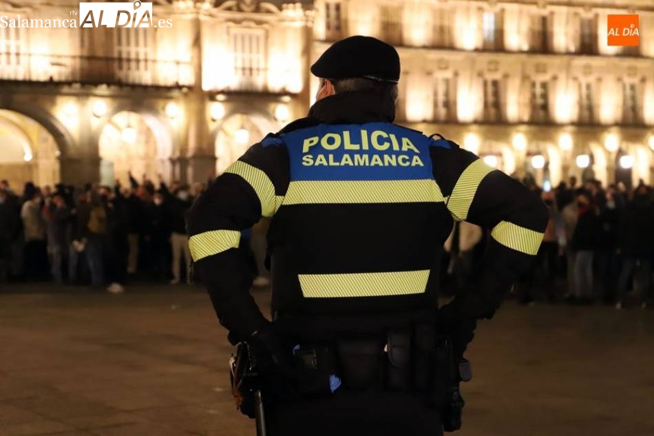 Noche incidencias dron Salamanca