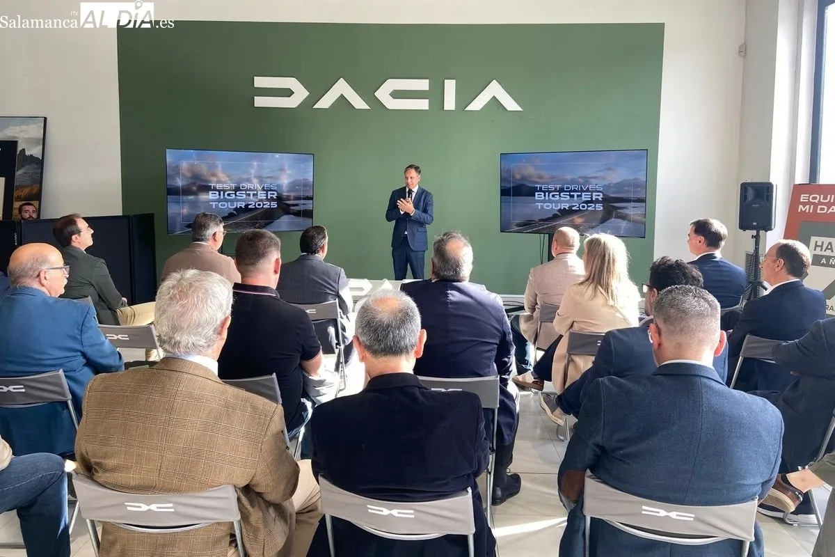 Presentación en Salamanca del Dacia Bigster. Foto SALAMANCArtv AL DÍA