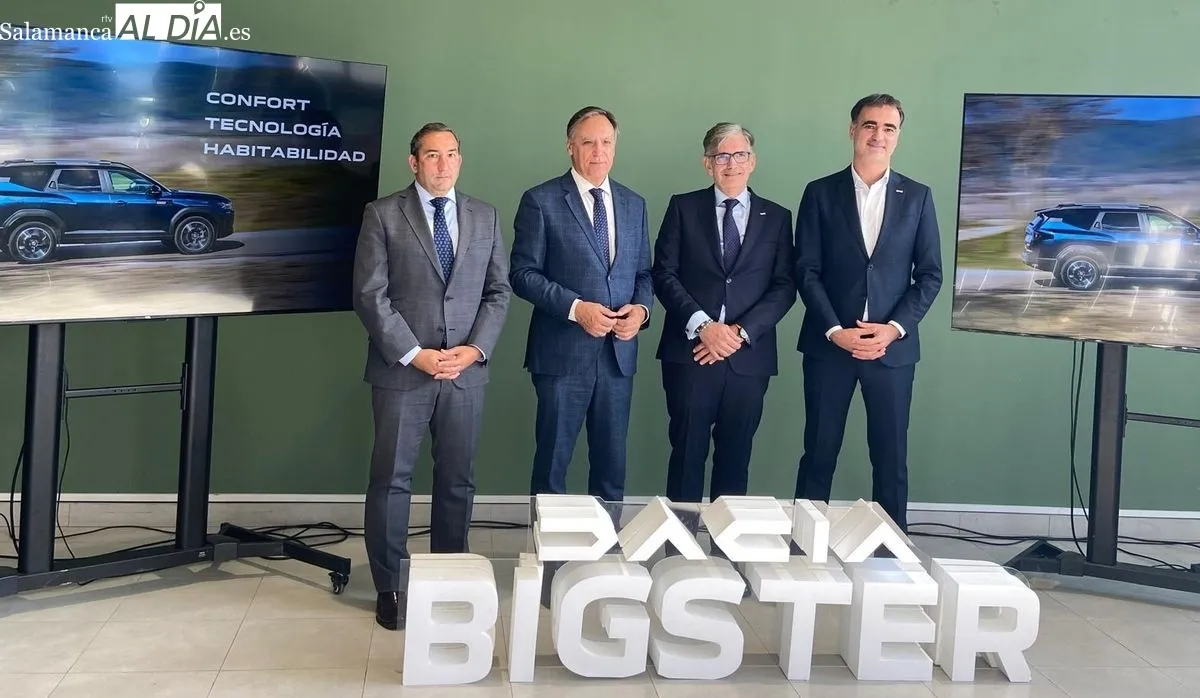 Presentación en Salamanca del Dacia Bigster. Foto SALAMANCArtv AL DÍA