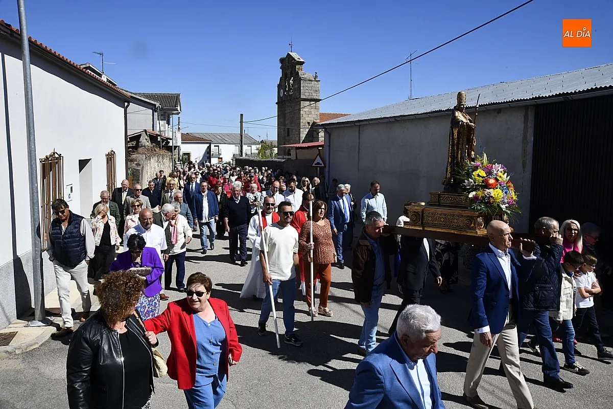 Procesión San Lino en Espeja/ Fotos: Adrián M.Pastor