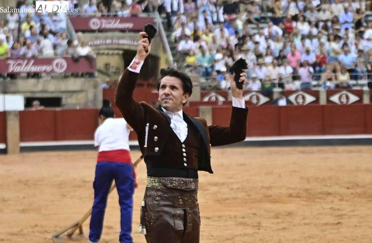 Festejo de rejones en La Glorieta