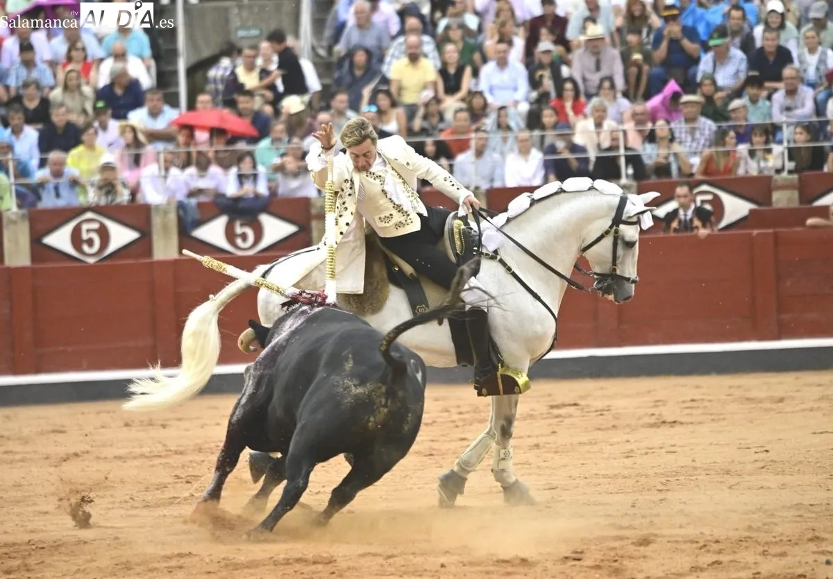 Festejo de rejones en La Glorieta