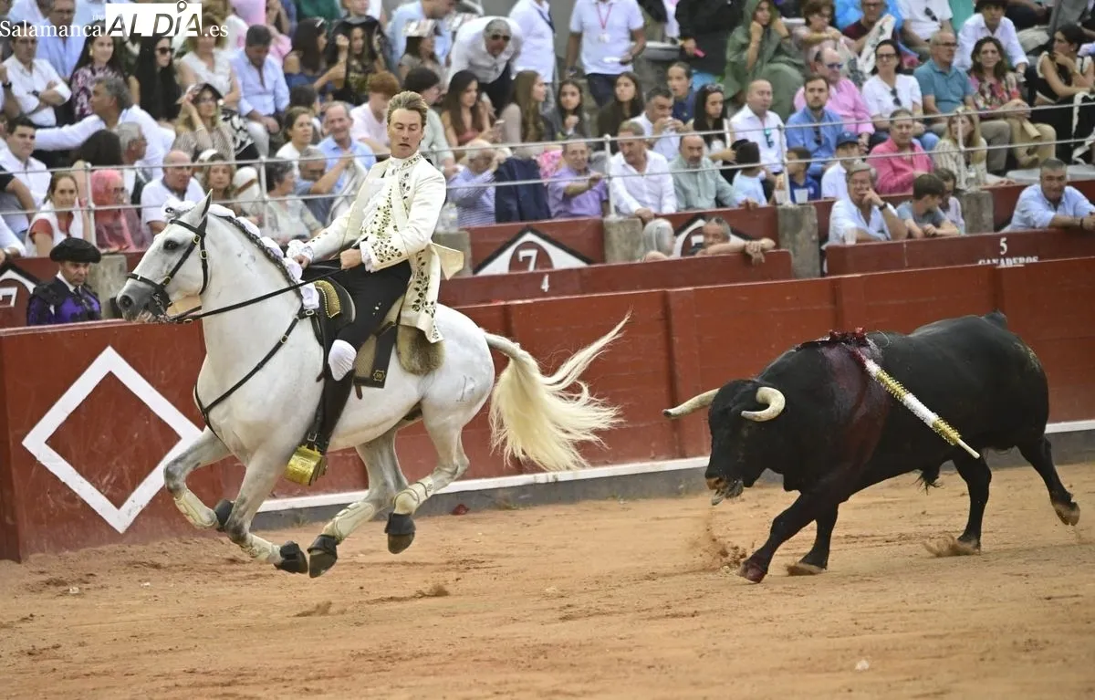 Festejo de rejones en La Glorieta