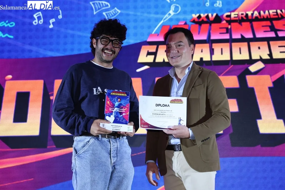 Salamanca premia a su cantera artística en el 25 aniversario de los Jóvenes Creadores | FOTOS: David Sañudo 