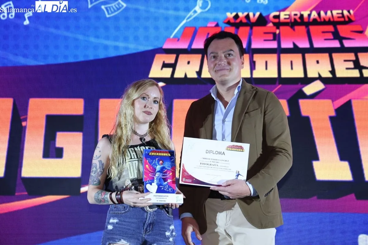 Salamanca premia a su cantera artística en el 25 aniversario de los Jóvenes Creadores | FOTOS: David Sañudo 