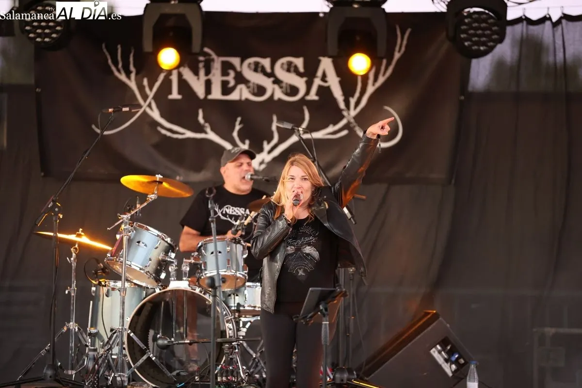 El rock de Nessa da el pistoletazo de salida a los conciertos locales de las Ferias de Salamanca | FOTOS: David Sañudo