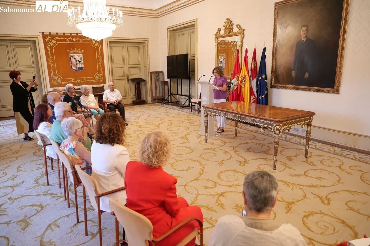 AFA Salamanca reivindica la 'igualdad de derechos' para los enfermos de Alzheimer en Salamanca | FOTOS: David Sañudo