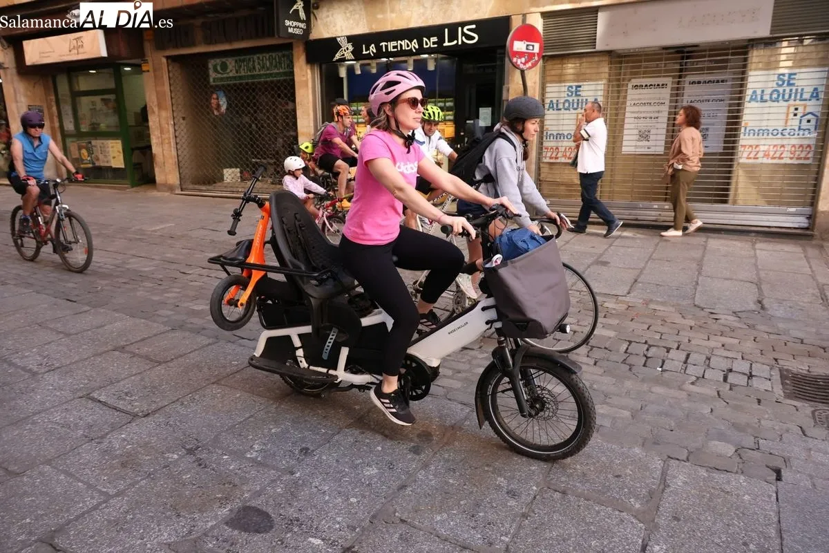Salamanca pedalea en una exitosa jornada del Día de la Bici | FOTOS: David Sañudo 