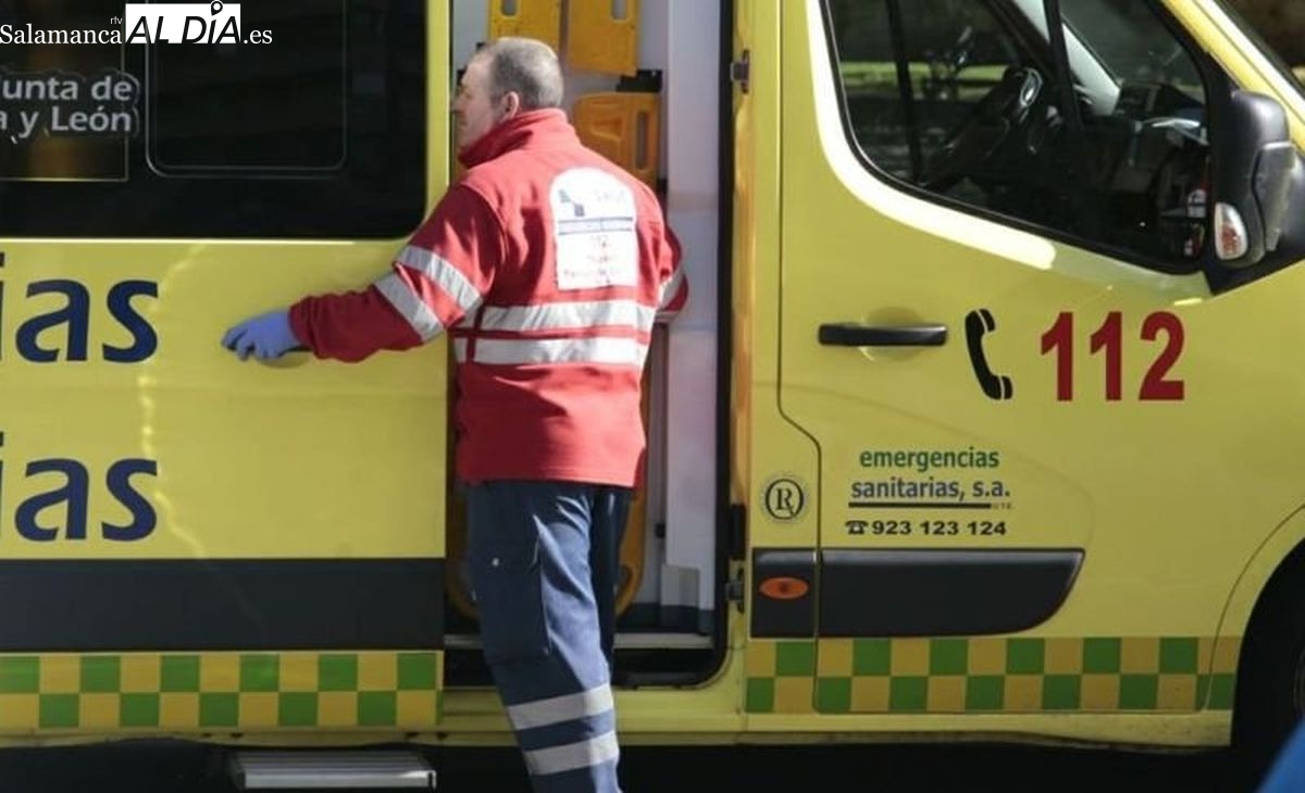 Dos accidentes en Salamanca en 20 minutos: un motorista y una joven heridos