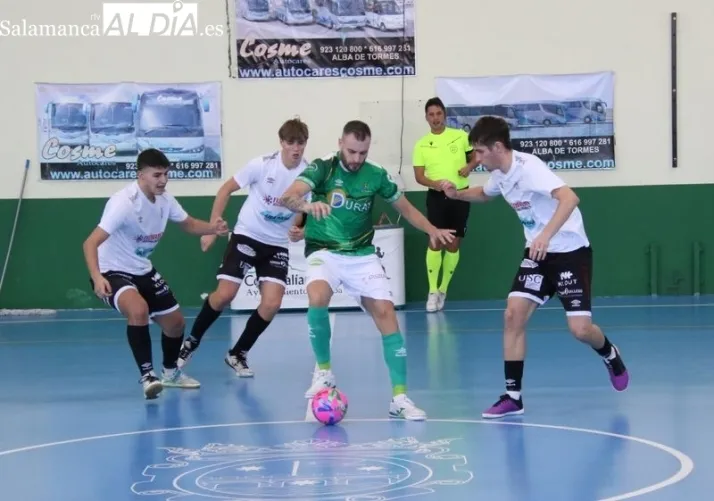 FOTOS | El Piensos Dur&aacute;n Albense cae ante Noia Portus Apostoli tras un intenso partido lleno de alternativas (3-4) | Imagen 1