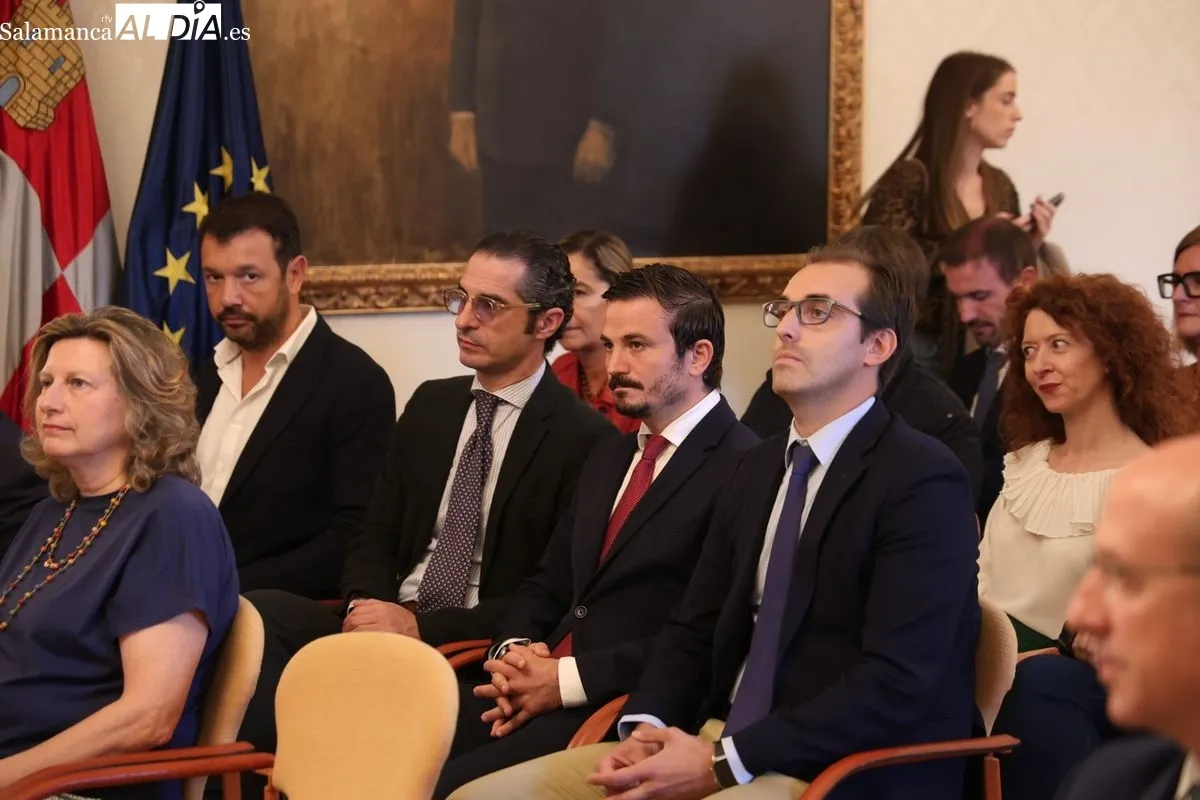 Presentación  en elAyuntamiento de la Marcha Contra el Cáncer Salamanca. Foto de David Sañudo