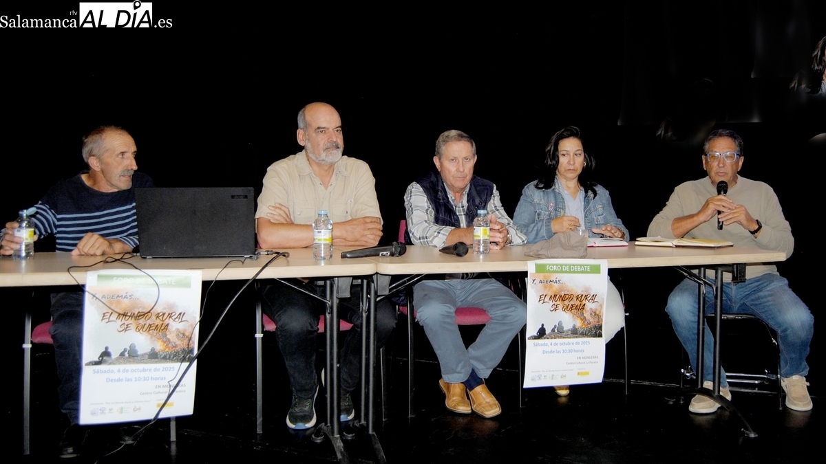 Incendios en Salamanca: Monleras clama contra el abandono